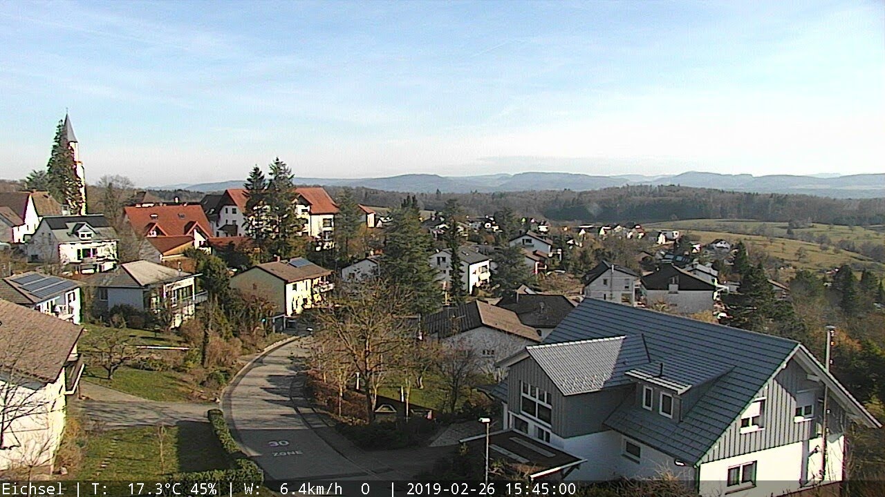 Live webcam view of Eichsel Hillside Village Panorama