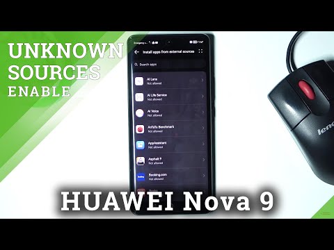 How to Activate Unknown Sources on HUAWEI Nova 9 – Allow App Installation