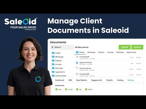 Manage Client Documents in Saleoid