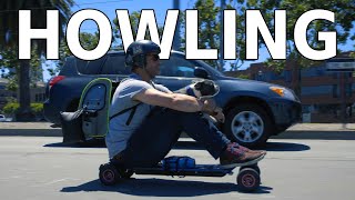 Summer Group Ride Music Video with Frankie the 🐶, feat Cartoon - Howling