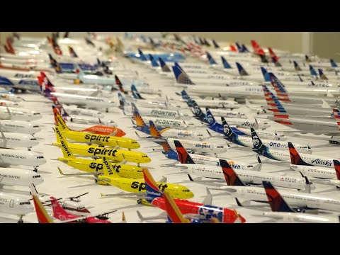 THE $10,000 MODEL AIRPLANE COLLECTION | Full December 2021 Update