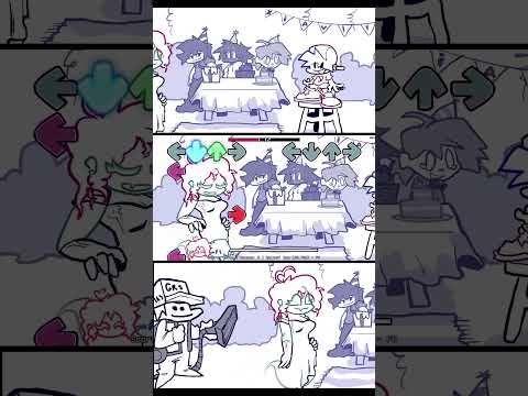 Girlfriend's birthday █ FNF #fnf #fridaynightfunkin #boyfriend #girlfriend #shorts #short