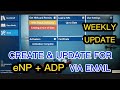 Weekly Updates For ADP ENP