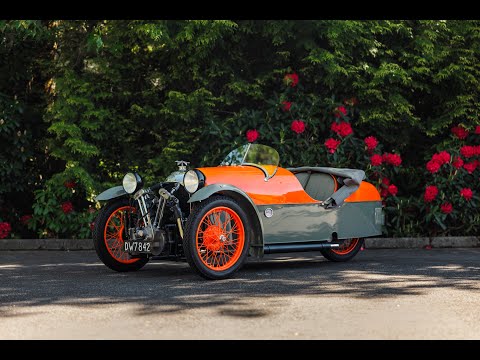 1932 Morgan Aero Super Sports 3 Wheeler - Cold Start and Driving