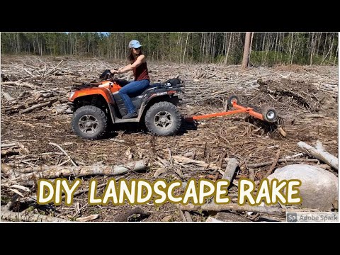 Homemade Rake For Atv