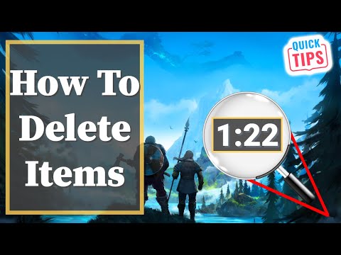 Valheim - How To Delete Items