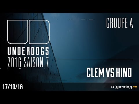 Clem vs hinO TvZ - Underdogs Saison 7 - Groupe A Winners Side - Starcraft II