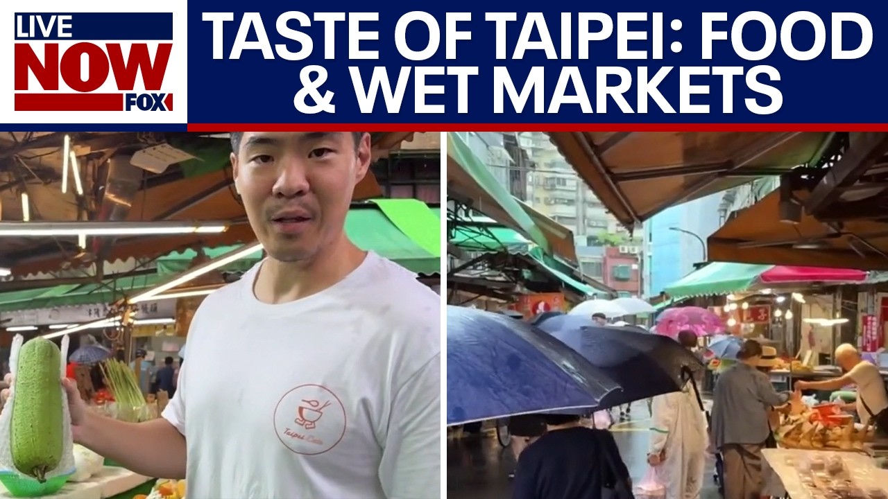 Exploring Taipei's food scene and wet markets