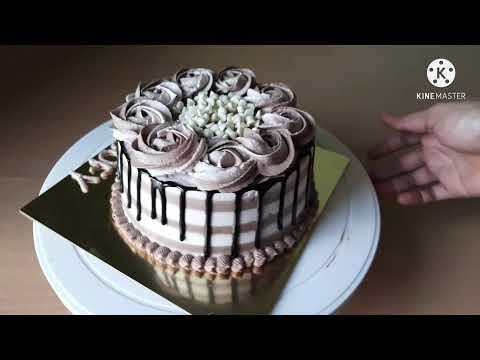 chocolate cake || easy cake tutorial || ombre cake || easy cake #cakemaking #easytutorial