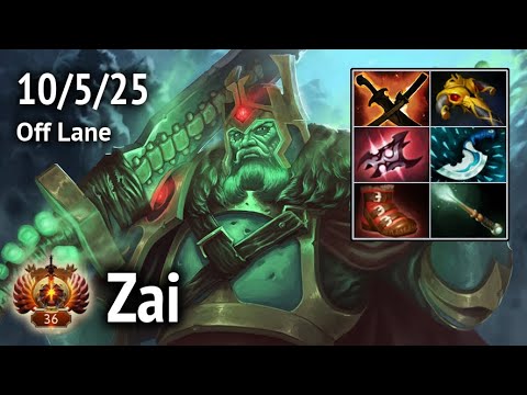 Zai Secret Wraith King Off Lane. Full game