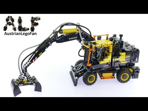 Vidéo LEGO Technic 42053 : Volvo EW160E