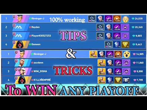 Learn to Win any Playoff Event✅ -Playoff Tips & Tricks💯💥-Mech Arena
