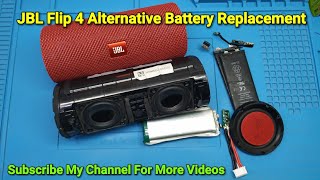 JBL Flip 4 Bluetooth Speaker | Repair | Disassembly | Alternative Battery Replacement