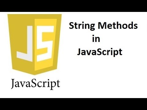 String Methods Part 1 In Javascript Tutorial 6