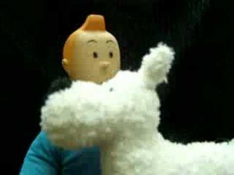 Tintin and Snowy dancing to The Sindys