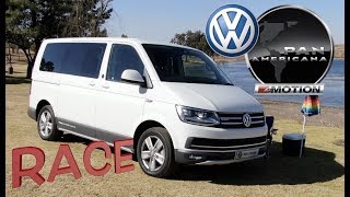 RACE - VW Caravelle Pan Americana vs Electric Boat