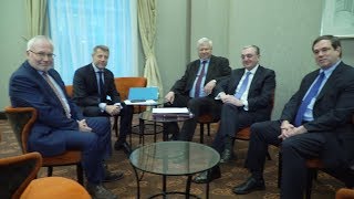 Meeting of Foreign Minister Zohrab Mnatsakanyan with the OSCE Minsk Group Co-Chairs