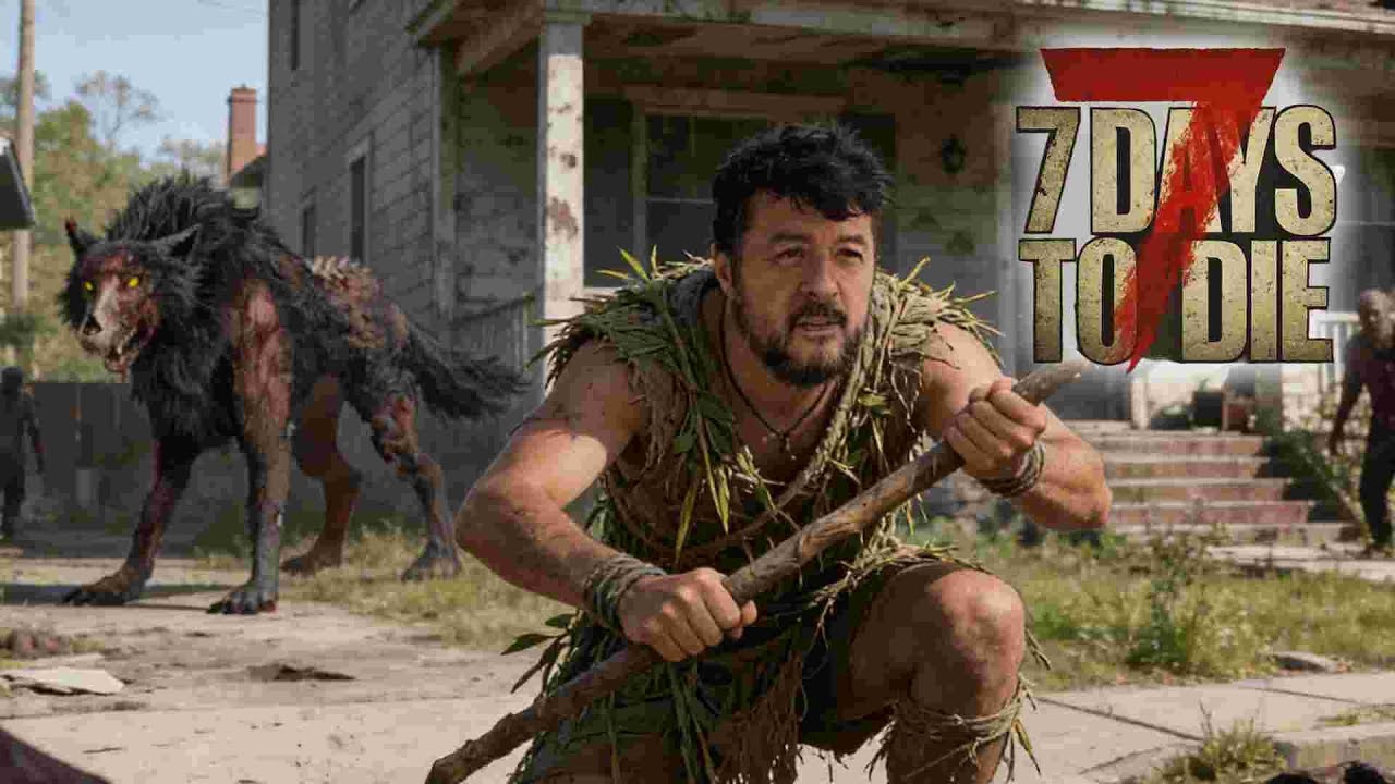 ¿UN LOBO GIGANTE EL DÍA 3? | 7 DAYS TO DIE  EP.4