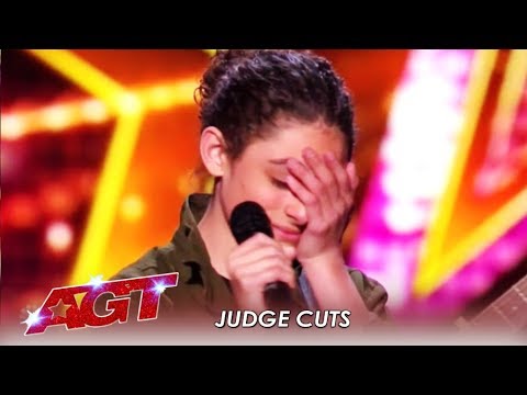 Benicio Bryant: Teen Singer Gets EMOTIONAL After Slaying Original Song! | America's Got Talent