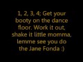 Jane Fonda- Mickey Avalon (Lyrics on Screen)