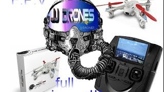Hubsan x4 FPV sunglasses FULL experience FPV !!!!. JJ Drones