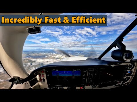 Flying a Mooney M20R Ovation over the Rocky Mountains