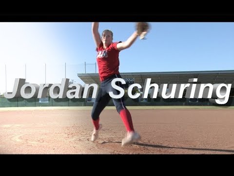 2019 Jordan Schuring Power Hitting Pitcher Softball Skills Video - CCA