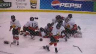 preview picture of video 'NRMHA Peewee A Flames #2 Win 2008 George Trainor Holiday Classic'