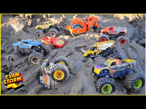 Monster Truck Monday: Monster Jam Trucks Play in the Mud Arena