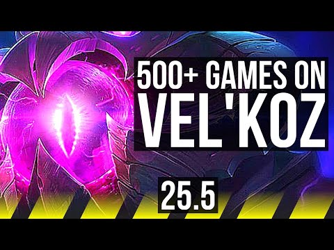 VEL'KOZ & Lux vs SAMIRA & Galio (ADC) | 500+ games | EUNE Grandmaster | 25.5