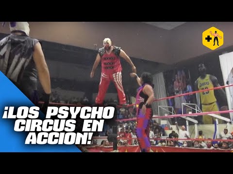 Abismo Negro Jr, Dark Snake y Homicida vs Monster Clown, Murder Clown y Dave the Clown