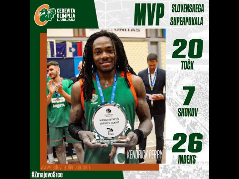 Kendrick Perry  (Cedevita Olimpija) MVP Slovenian SUPERCUP! 20 pts, 7 reb, 5 Ast Highlights
