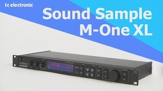 Video thumbnail for TC ELECTRONIC / マルチエフェクト・プロセッサー M-One XL 【サウンドサンプル】 by サウンドハウス