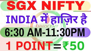 SGX NIFTY का स्वागत है | SGX NIFTY IN INDIA | SGX NIFTY IN GUJRAT GIFT CITY | NIFTY FUTURES TRADING