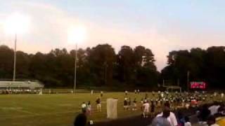 preview picture of video 'Kinston vs. NL opening kick off return (2009)'