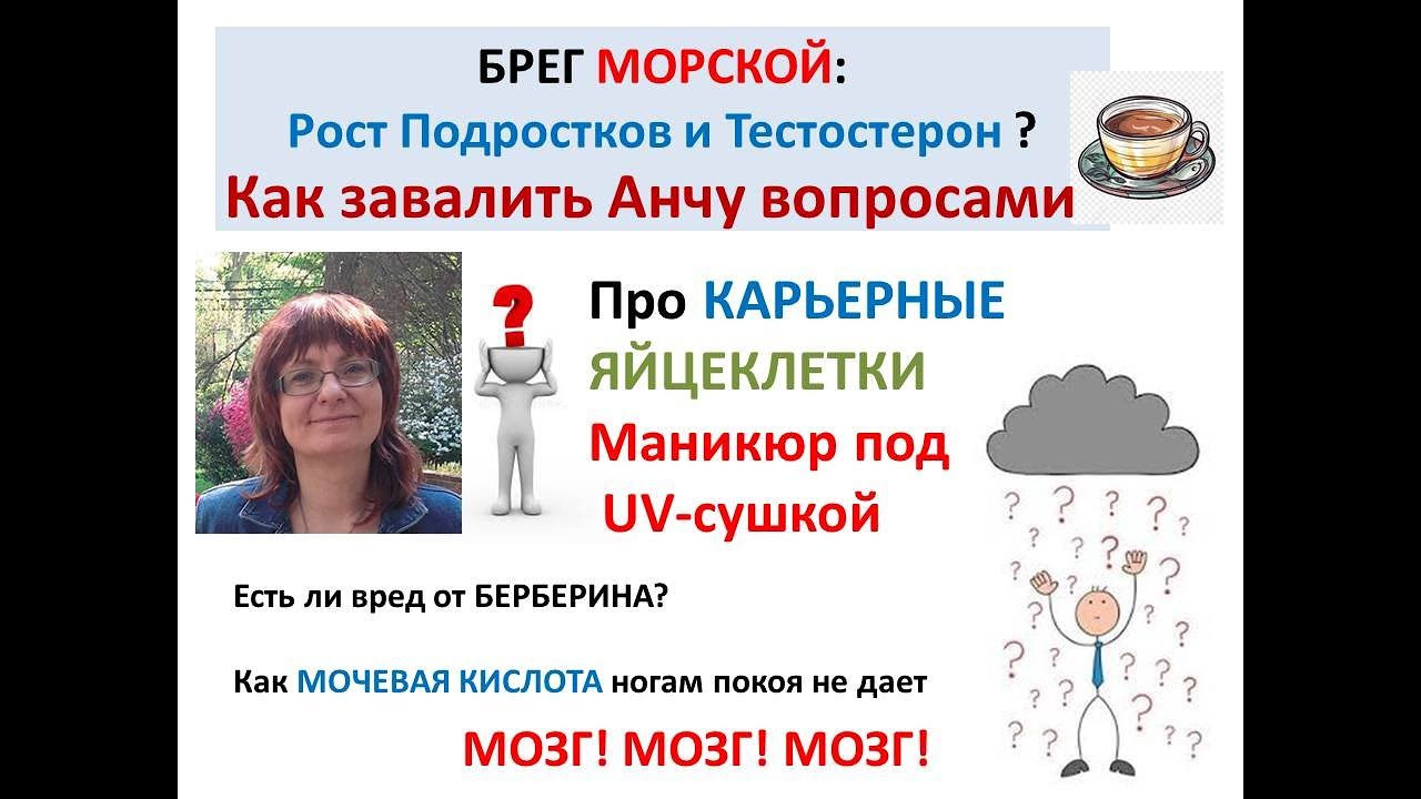 КАРЬЕРА и ЯЙЦЕКЛЕТКИ. UV МАНИКЮР. БЕРБЕРИН