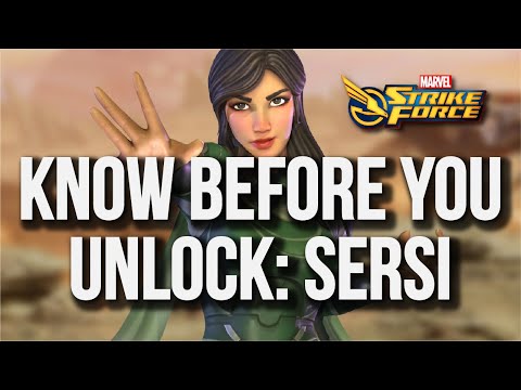 Should F2P Invest in Sersi? I Marvel Strike Force - MSF