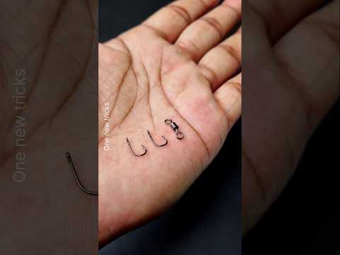 Easy Way to Tie Two Fishing Hooks | Simple Trick #shorts