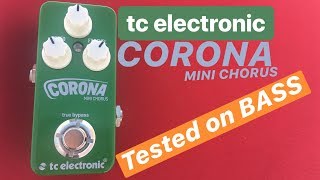 TC Electronic Corona Chorus Mini - відео 3