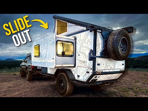 Unbelievable 5'X10' Camper Trailer:  "Live LARGE in a SMALL Space!"