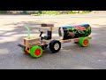 How To Make Matchbox Tractor With Tanker Trolley At Home Rajproject 24