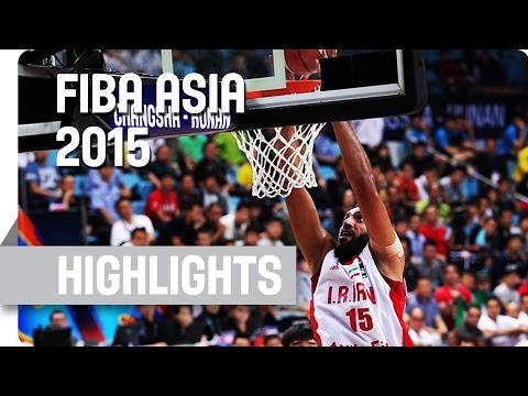 Iran v Korea - Quarter Final - Game Highlights - 2015 FIBA Asia Championship