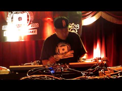 DJ Babu - scratch solo - Beat Junkies 20 Year Anniversary