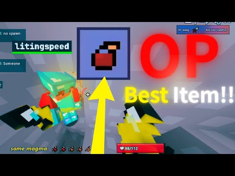 HOLE PVP part51with STRONGEST item in BLOXD IO