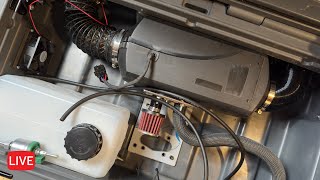 🔴LIVE - Finishing the Heater Build