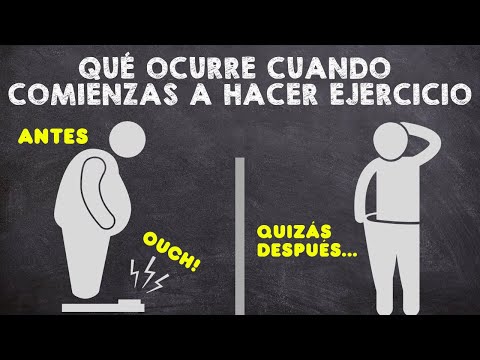 What happens when you start exercising