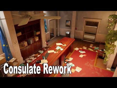 Rainbow 6 Siege - Consulate Map Rework Reveal Year 8
