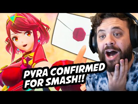 BOTH PYRA AND MYTHRA JOIN SMASH ULTIMATE! HUNGRYBOX REACTS