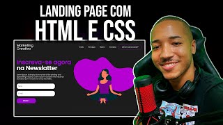 LANDING PAGE COM HTML E CSS