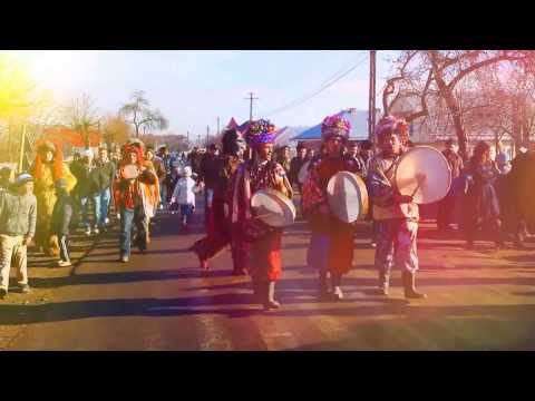 Alaiul colindătorilor în satul Râșca